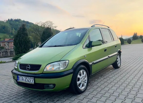 opel zafira Opel Zafira cena 6400 przebieg: 325000, rok produkcji 2002 z Trzcianka
